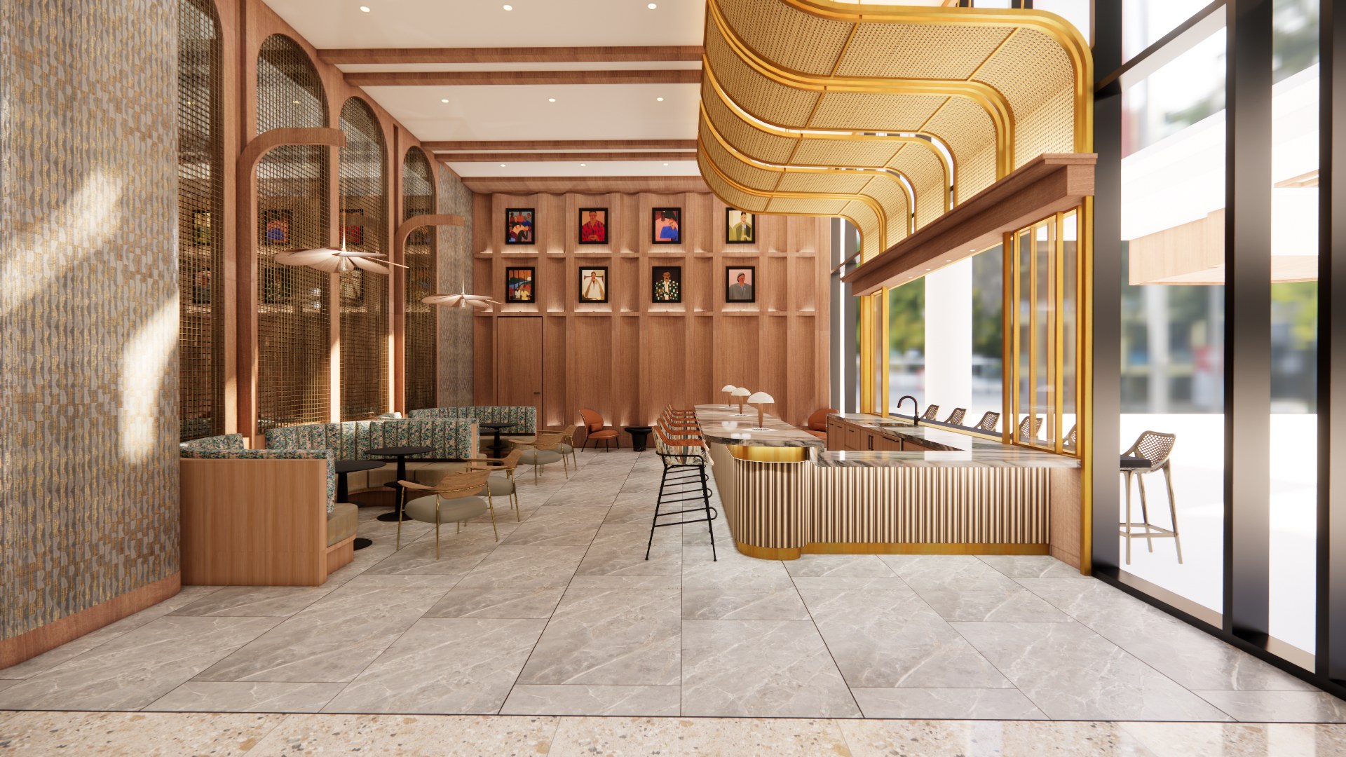 Residence lounge and bar